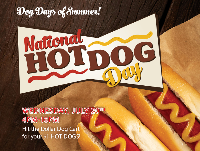 National Hot Dog Day | Seven Clans Casino